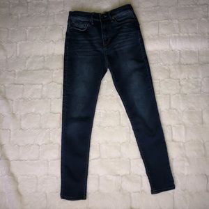 Mudd girls blue high rise Jegging Jeans size 7